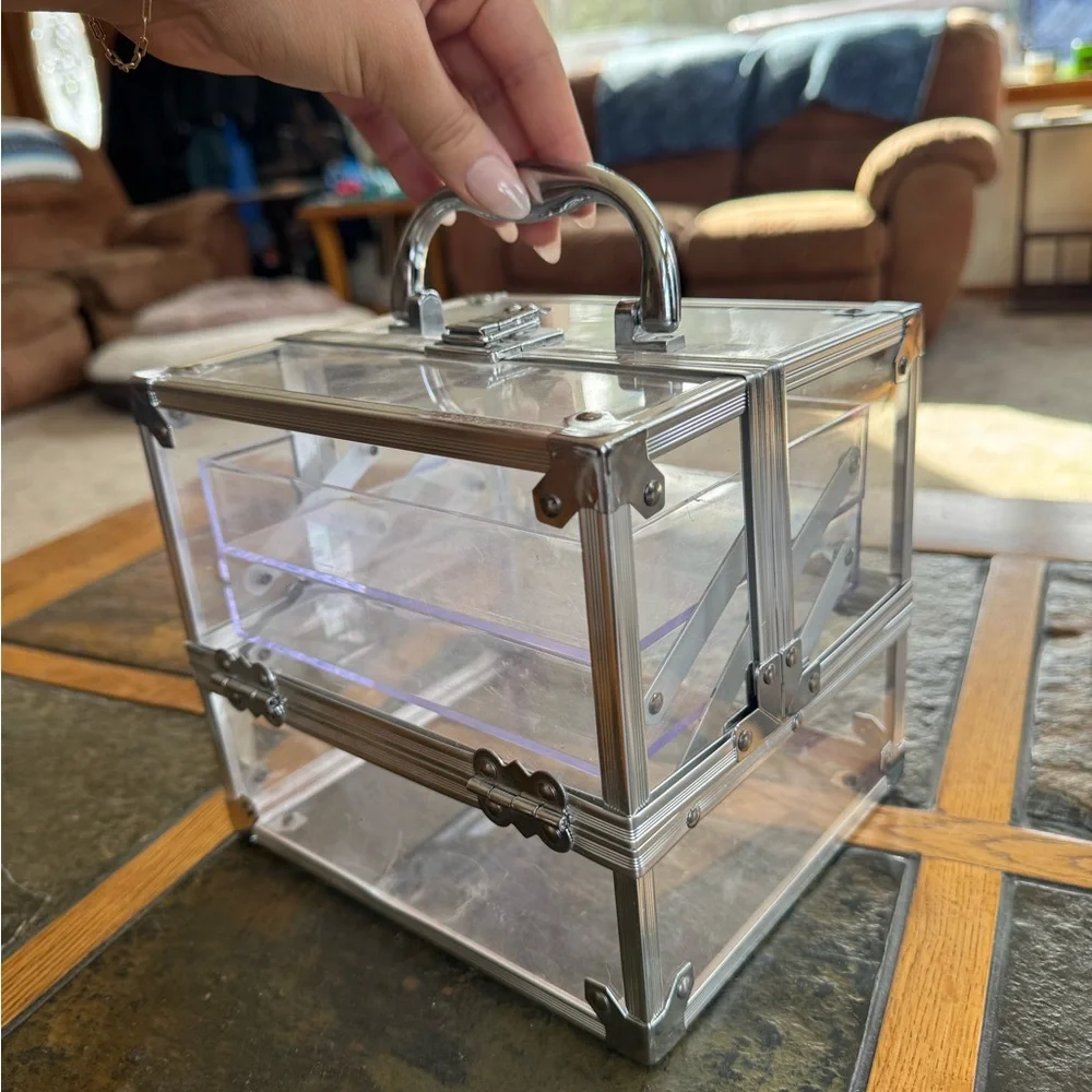 Clear Makeup Caddy